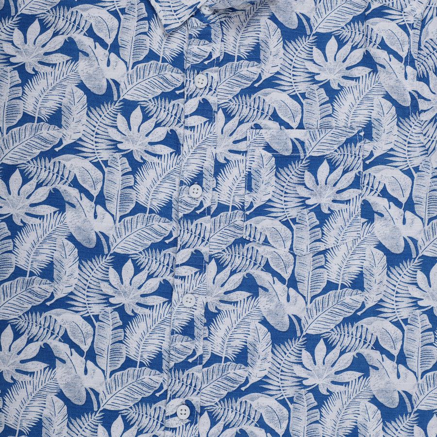 Boys Light Blue Cotton Classic Casual Shirt, Light Blue, large