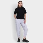 Ladies' Track Pants, Melange Blue, small image number null