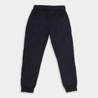 Boys' 100% Cotton Trousers , Navy Blue, small image number null