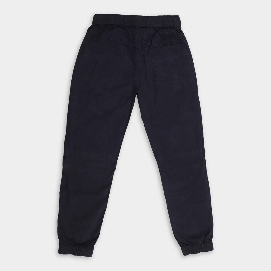 Boys' 100% Cotton Trousers , Navy Blue, large image number null