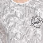 Solid Round Neck T-Shirt, Melange Light Grey, small image number null