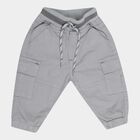 Infants Cotton Solid Trousers, Light Grey, small image number null