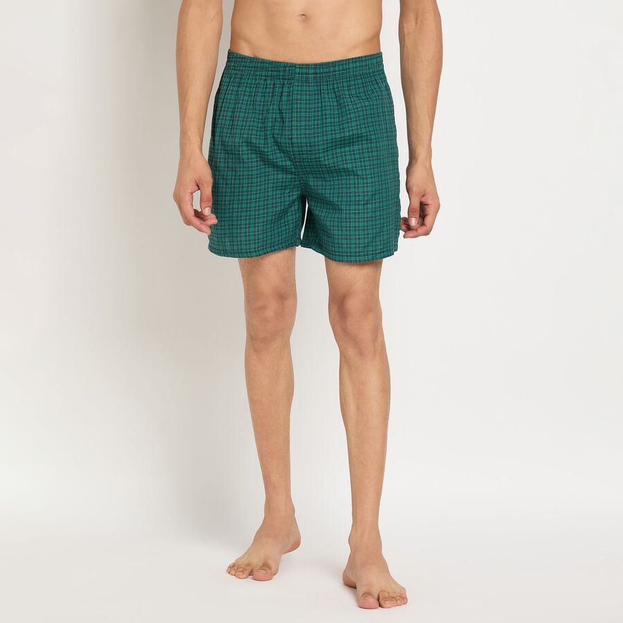 Men's Boxers, Dark Green, large image number null