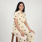 Women's White Co-ord Set, Off White, small