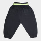 Infants Cotton Solid Trousers, Navy Blue, small image number null