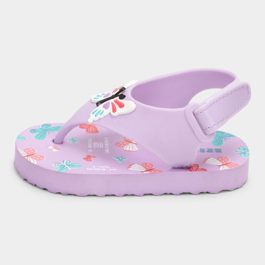 Girls' Slipper, Lilac, large image number null