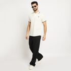 Men's Collared Half Sleeves T-Shirt , White, small image number null