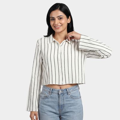 Women's White Classic Shirt