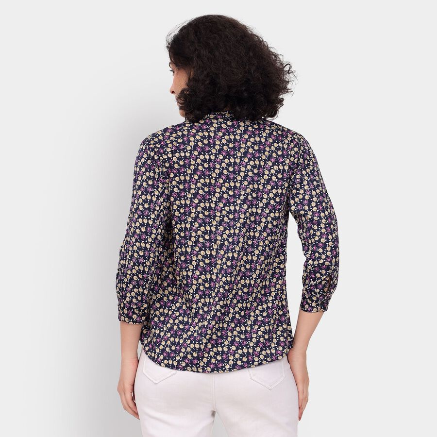 Ladies' Shirt, Navy Blue, large image number null