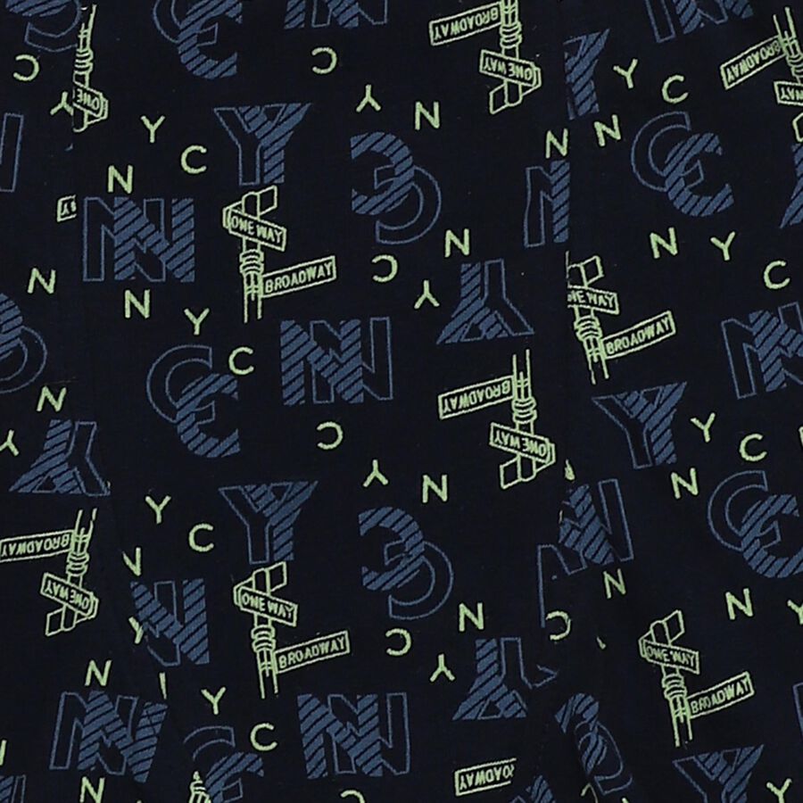 Boys' Multicolour Regular Fit Sporty Waistband Briefs, नेवी ब्लू, large