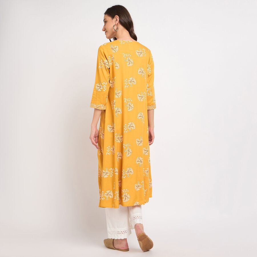 Ladies' Kurta, Mustard, large image number null