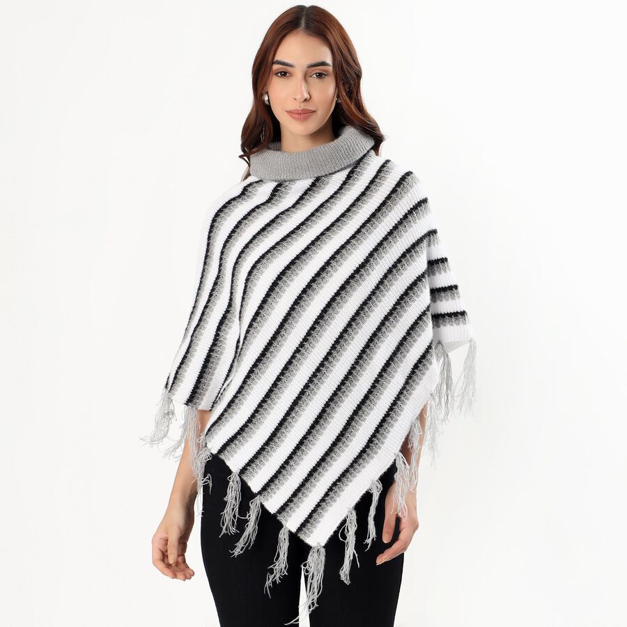 Ladies' Pullover, Light Grey, large image number null