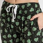 Ladies' Pyjama, Dark Green, small image number null