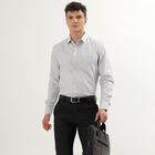 Men's Light Grey Slim Fit Formal Shirt, Light Grey, small image number null