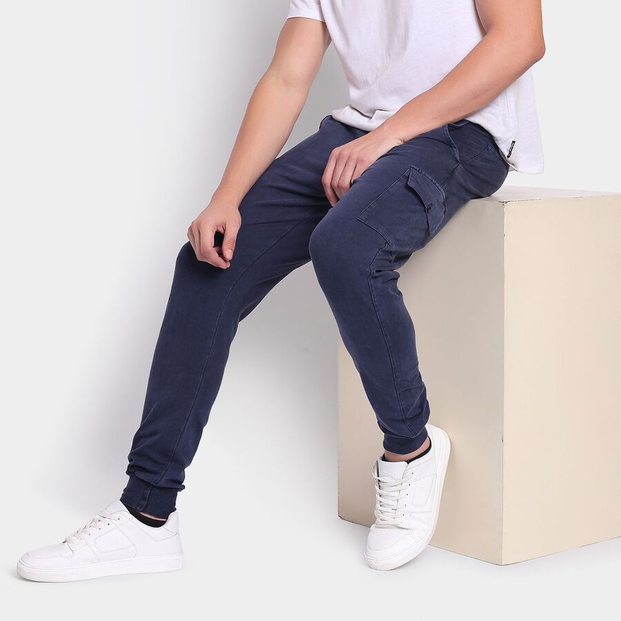 Men's Track Pants, Navy Blue, large image number null