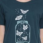 Round Neck T-Shirt, Dark Green, small image number null