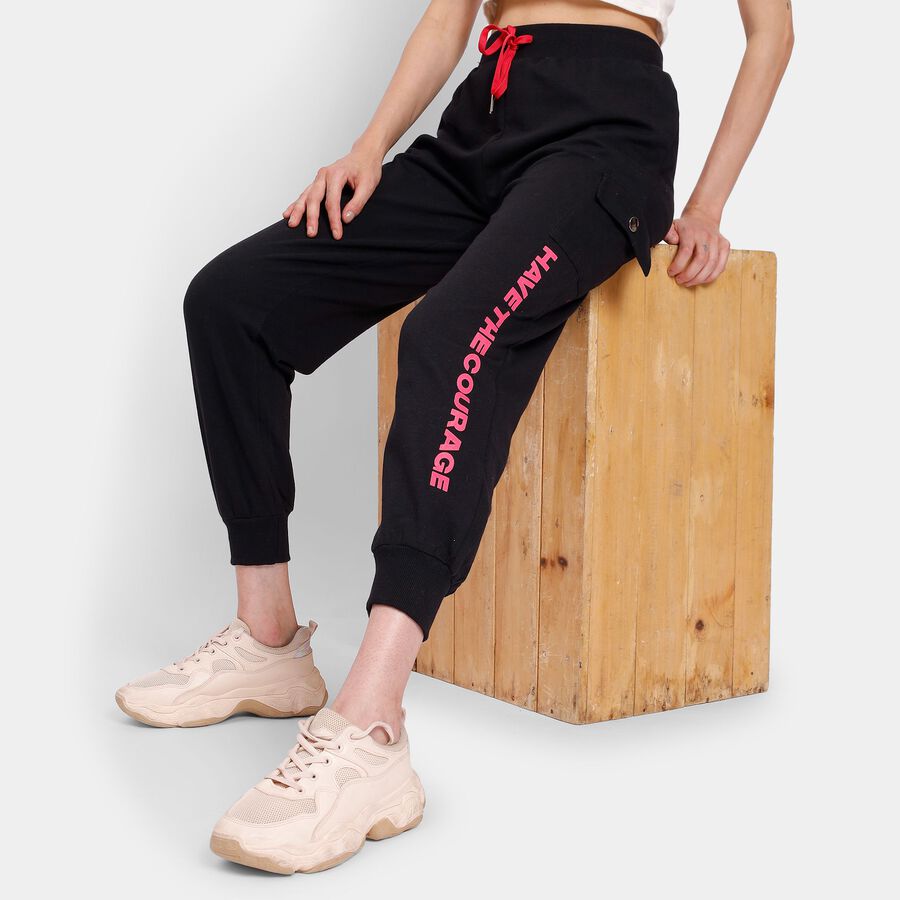 Ladies' Track Pants , Black, large image number null