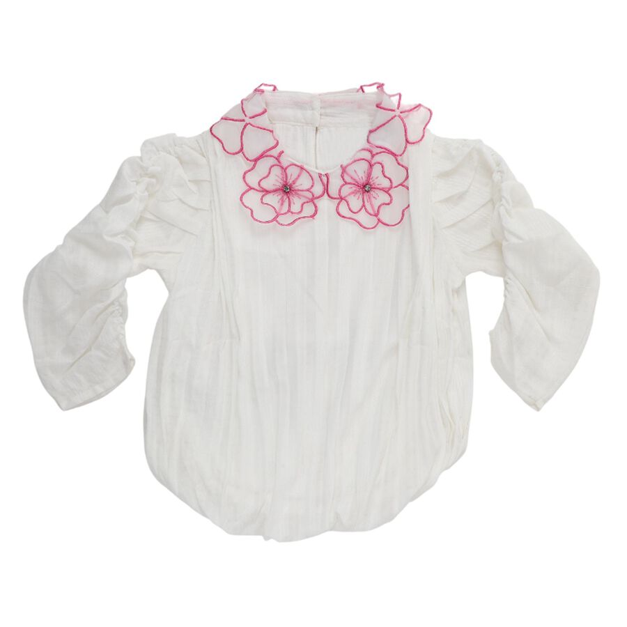 Girls' T-Shirt, White, large image number null