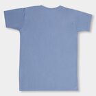 Boys' Half Sleeves T-Shirt, Mid Blue, small image number null