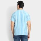 Men's Collared Half Sleeves T-Shirt , Light Blue, small image number null