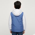 Boys Bright Yellow Hooded Casual Jacket, पीला, small image number null