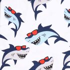 Boys Cotton T-Shirt, White, small image number null