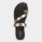 Womens Sandals, गोल्डन, small image number null
