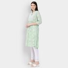 Ladies' Kurta , हल्का हरा, small image number null