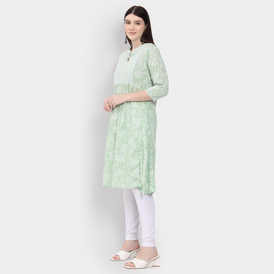 Ladies' Kurta , हल्का हरा, large image number null