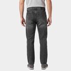 Men's Dark Grey Straight Fit Faded Jeans, गहरा ग्रे, small