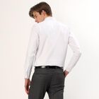 Men's Light Blue Checkered Classic Collar Formal Shirt, Light Blue, small image number null