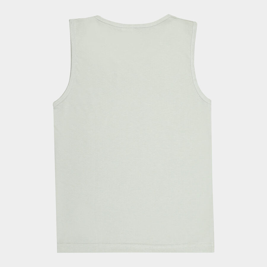 Boys Cotton T-Shirt, Light Green, large image number null