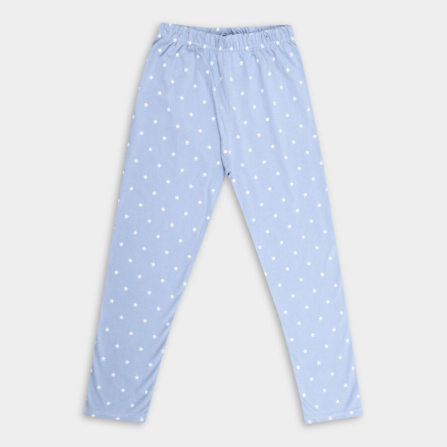Girls' Pyjamas, मध्यम नीला, large image number null