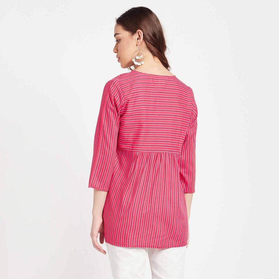 All Over Print Kurti, मूँगा (कोरल), large image number null