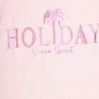 Girls' 100% Cotton T-Shirt, Light Pink, small image number null