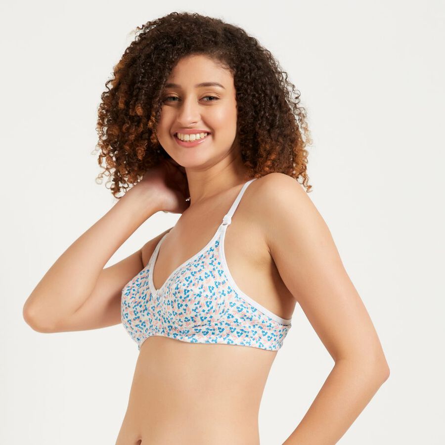 Ladies' Non-Padded Bra, Off White, large image number null