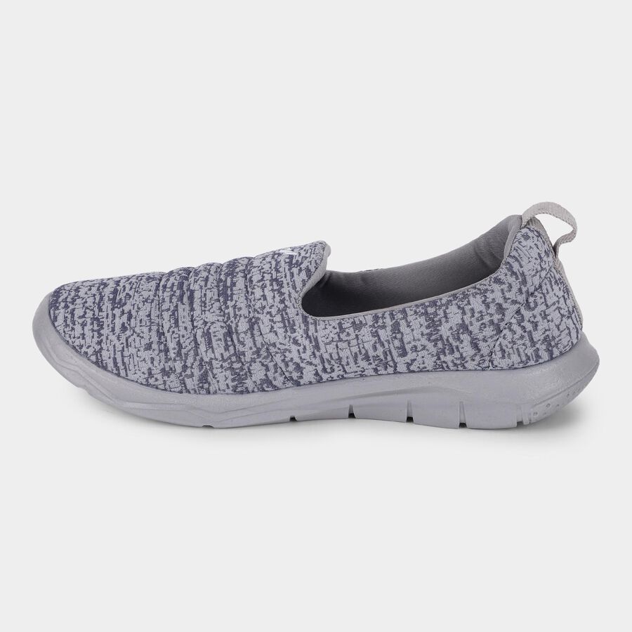 Women's Muted Slate Grey Slip-On Casual Shoes, Grey, large image number null