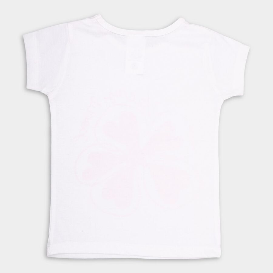 Girls' T-Shirt , White, large image number null