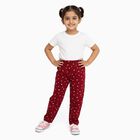 Girls' Pyjama, वाइन, small image number null