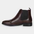 Men's Brown Chelsea Boot Formal Shoes, Brown, small