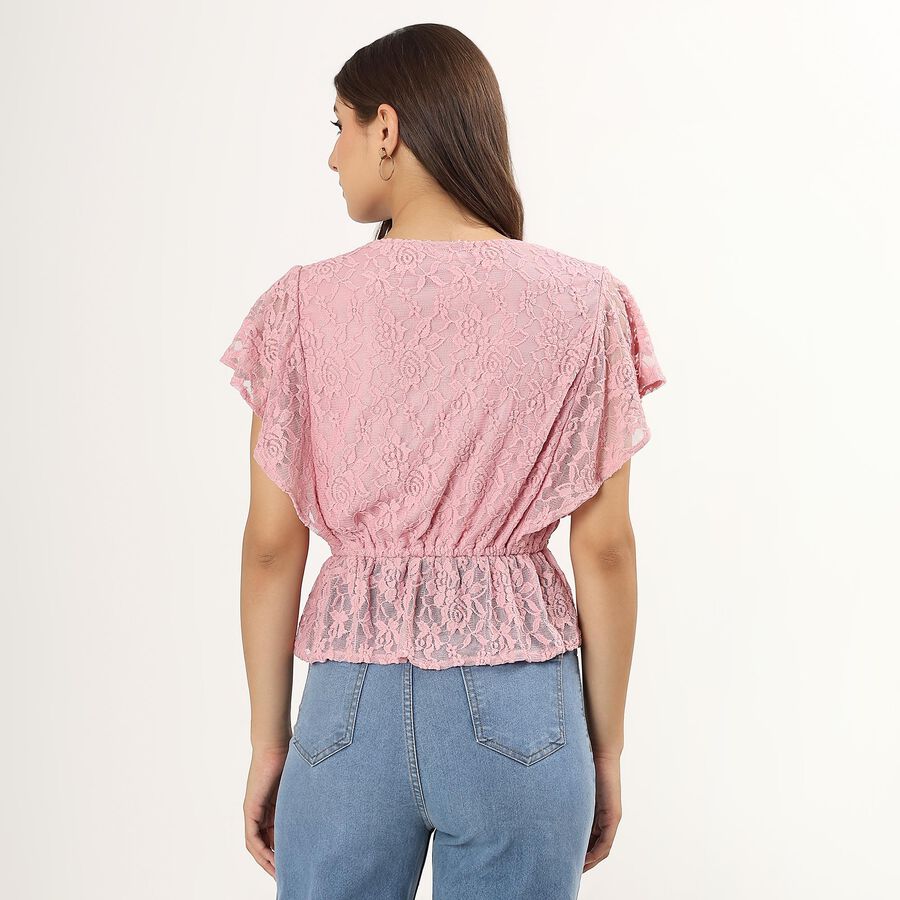 Ladies' Top , गुलाबी, large