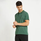Solid Polo Shirt, Dark Green, small image number null