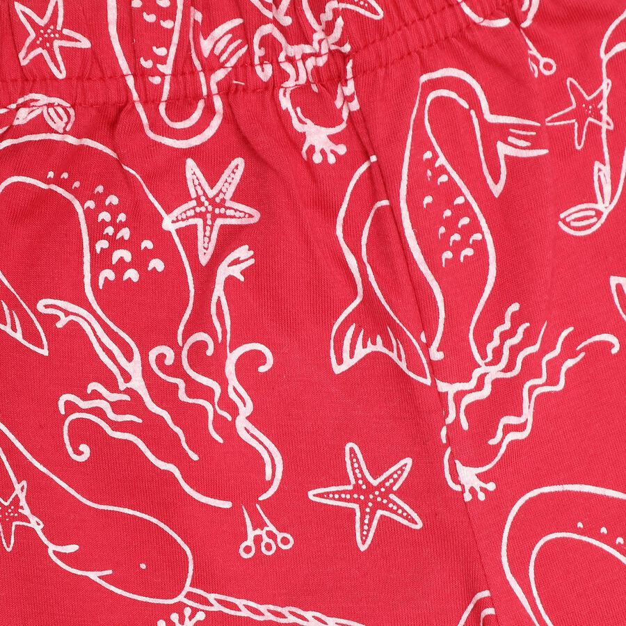 Girls' Capri , गुलाबी, large image number null
