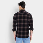Cotton Checks Casual Shirt, Brown, small image number null