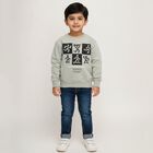 Boys' Sweatshirt, Light Green, small image number null