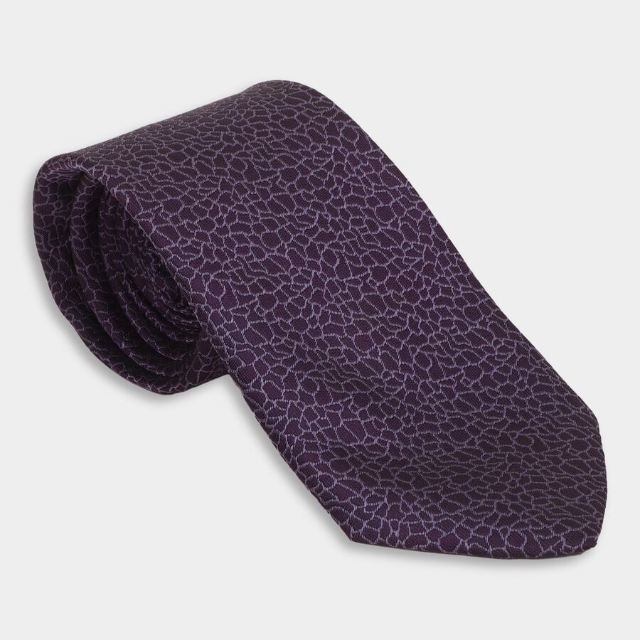 Men's Tie , बैंगनी, large image number null