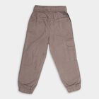Boys' 100% Cotton Trousers, Dark Grey, small image number null