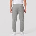 Men's Grey Straight Fit Track Pants, मिश्रित हल्का ग्रे, small