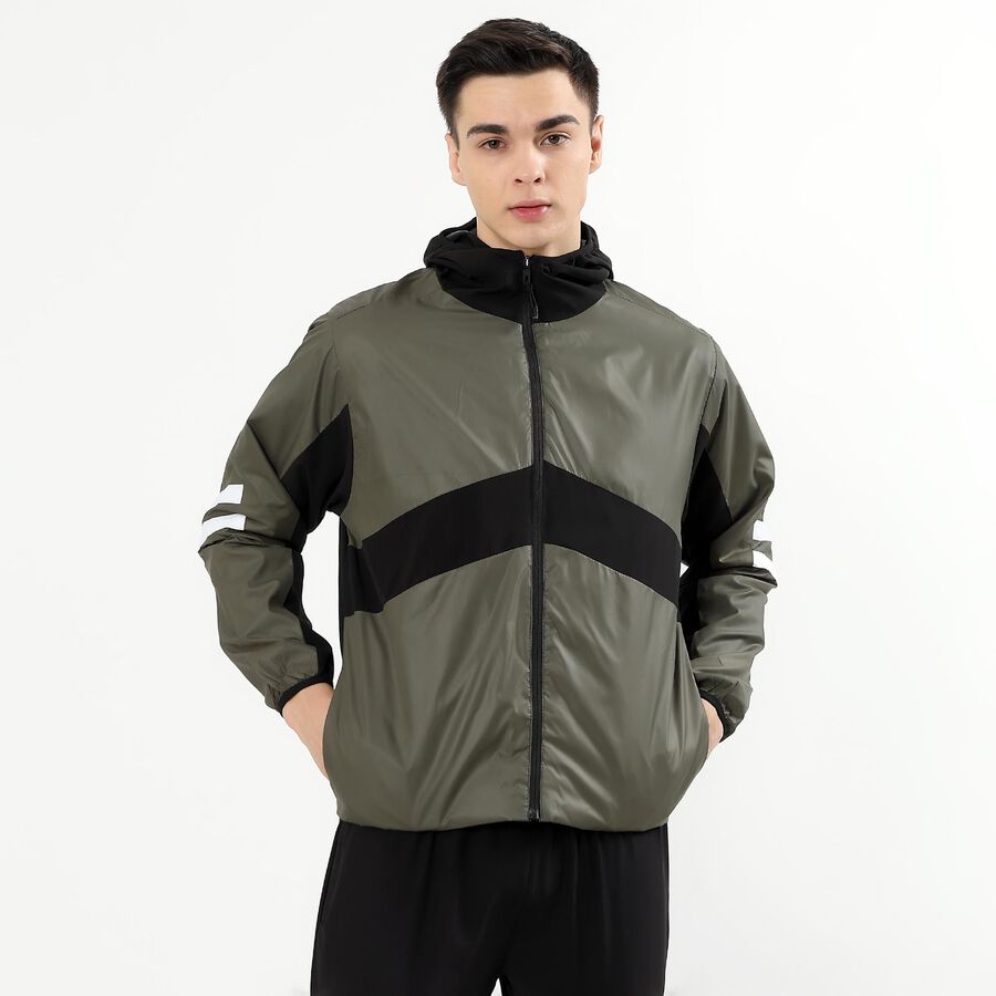 Men's Jacket, Olive, large image number null