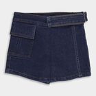 Girls' Shorts, Dark Blue, small image number null